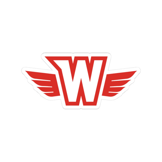 Westonka Wings Stickers | Laptop Decor, Scrapbooking, Car Accessories, Gift Ideas, Customizable Designs