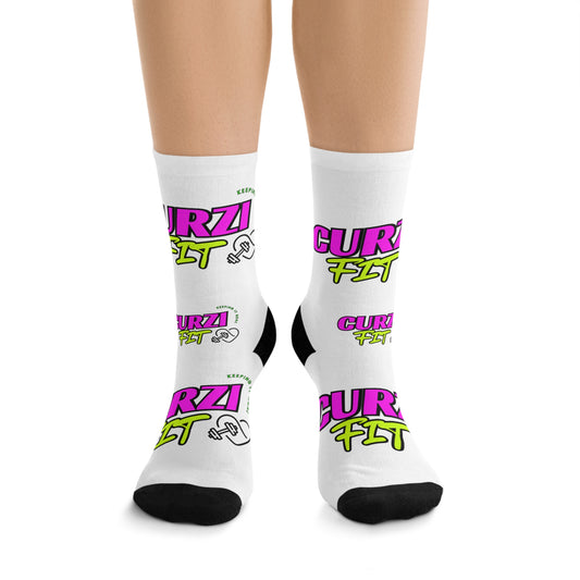 Colorful Graphic Socks, Eco-Friendly Footwear, Fun Casual Socks, Unique Gift for Festivals, Stylish Everyday Wear