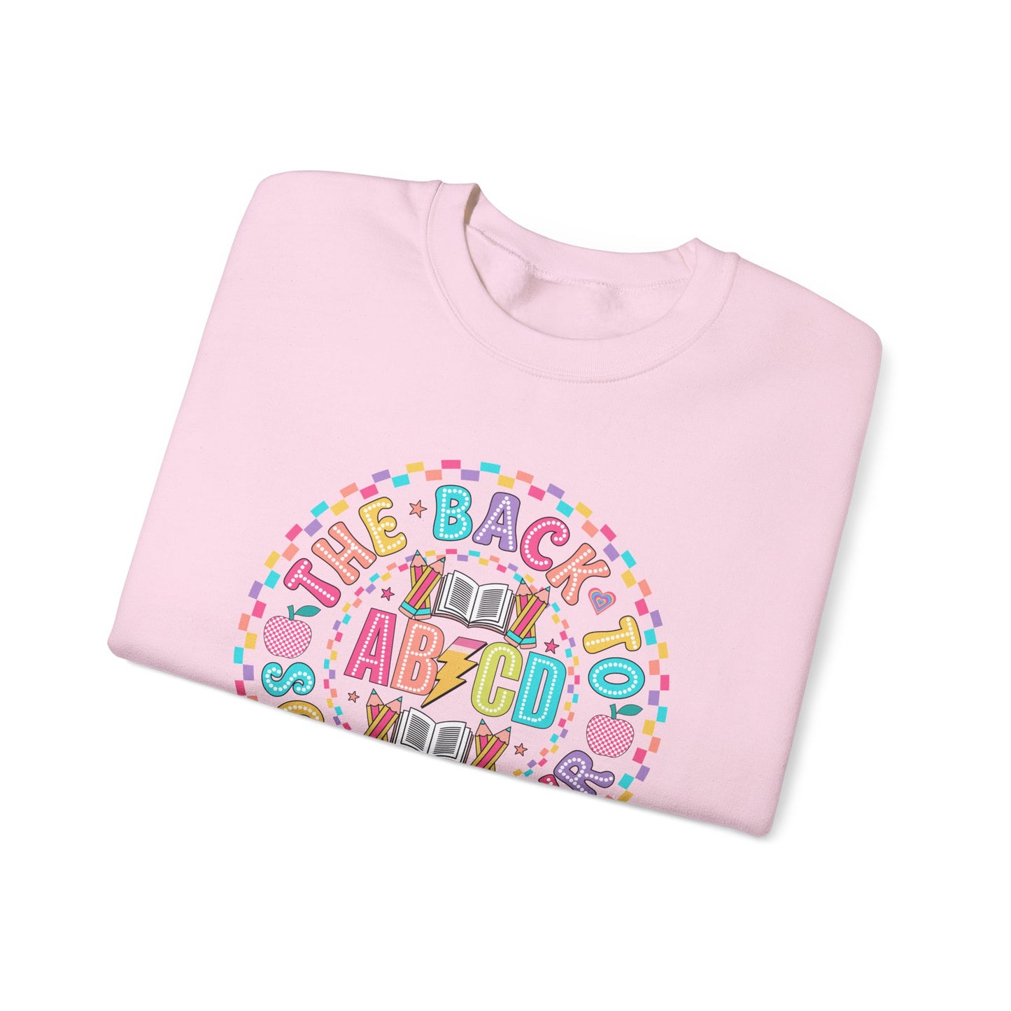 Back to School Crewneck Sweatshirt, Cozy School Apparel, Unisex Sweatshirt