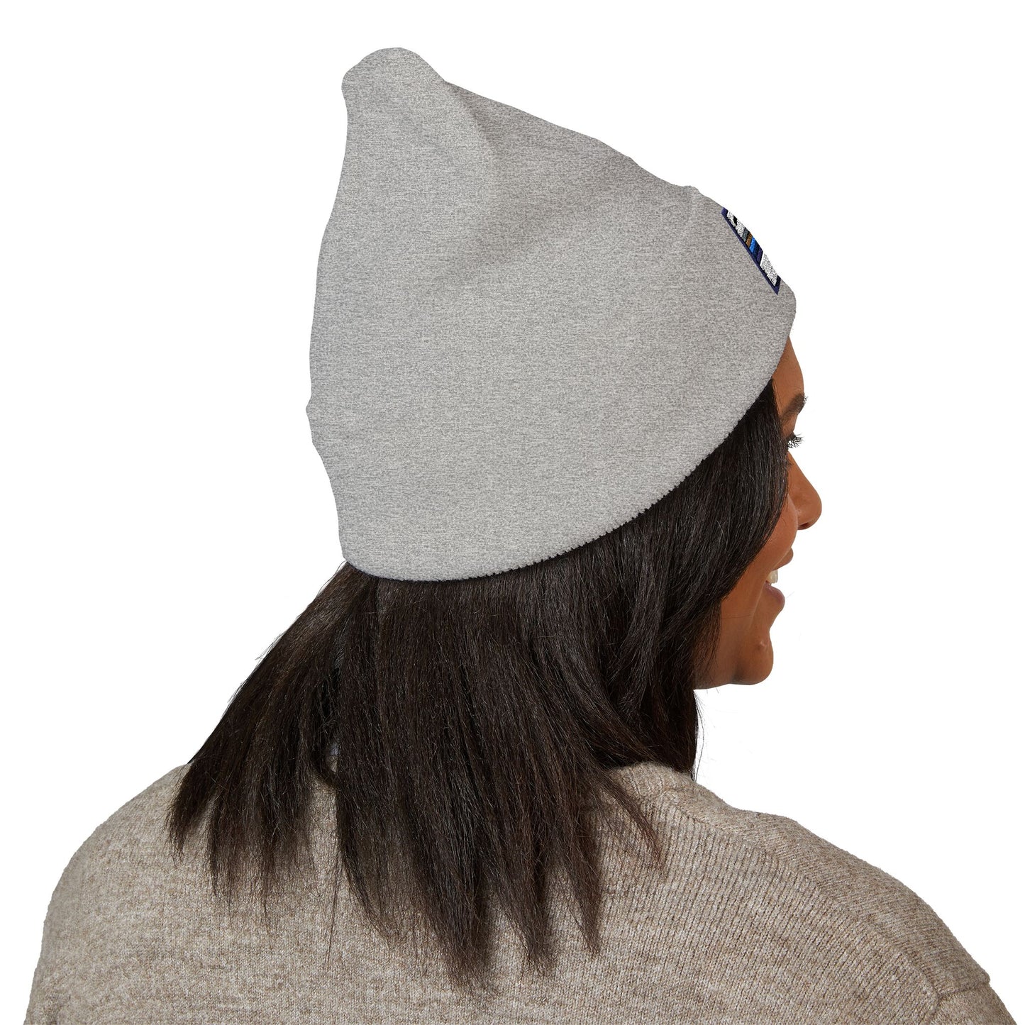 Classic Cuffed Beanie with Personalized Embroidery | Cozy Winter Hat, Customizable Headwear, Rotary International