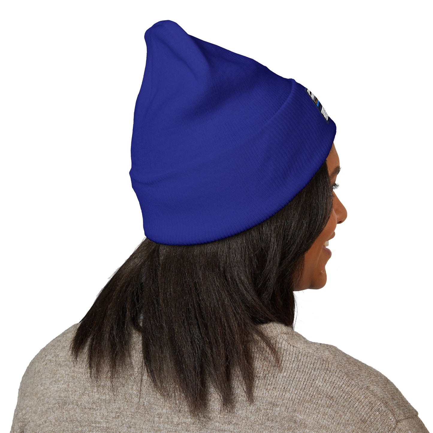 Classic Cuffed Beanie with Personalized Embroidery | Cozy Winter Hat, Customizable Headwear, Rotary International