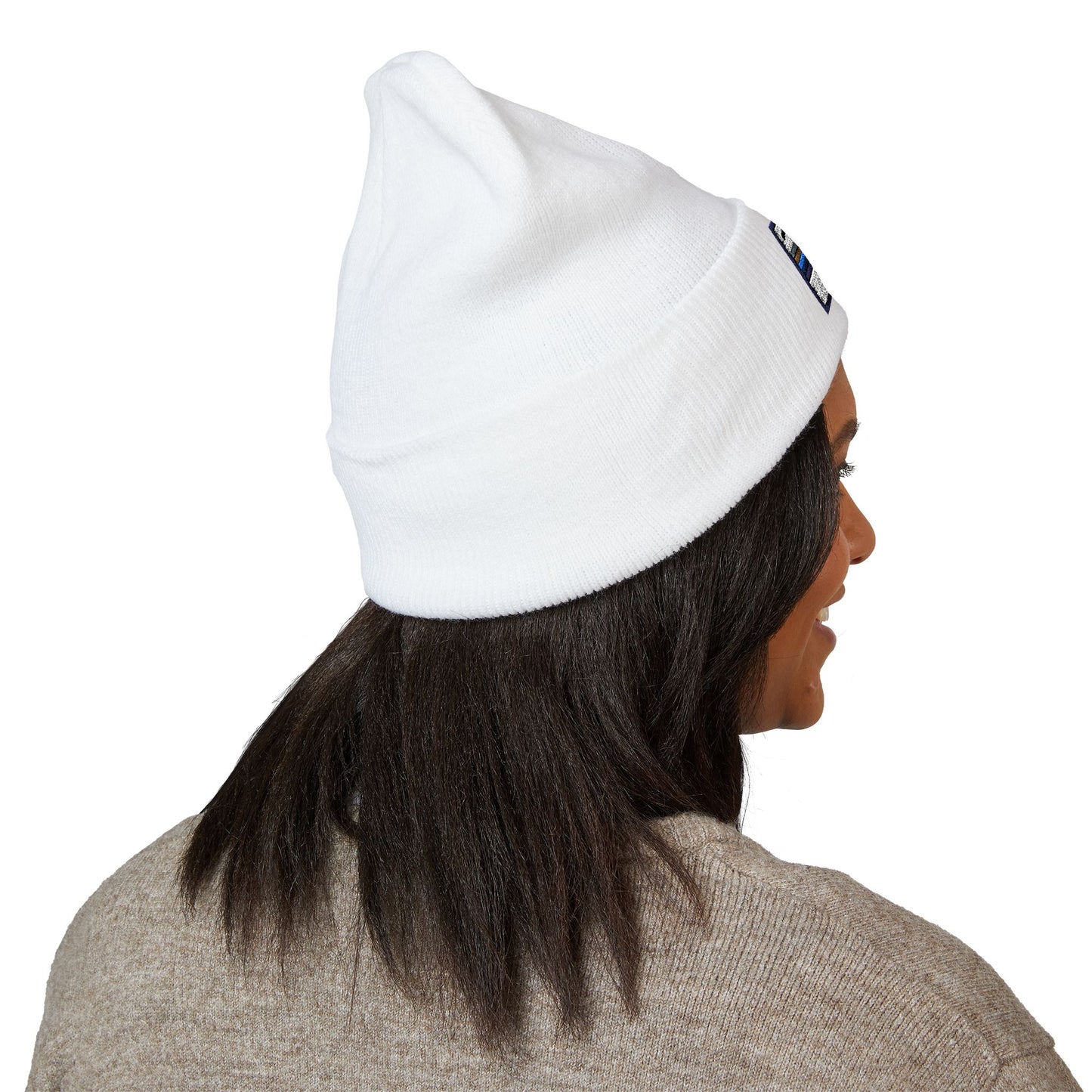 Classic Cuffed Beanie with Personalized Embroidery | Cozy Winter Hat, Customizable Headwear, Rotary International