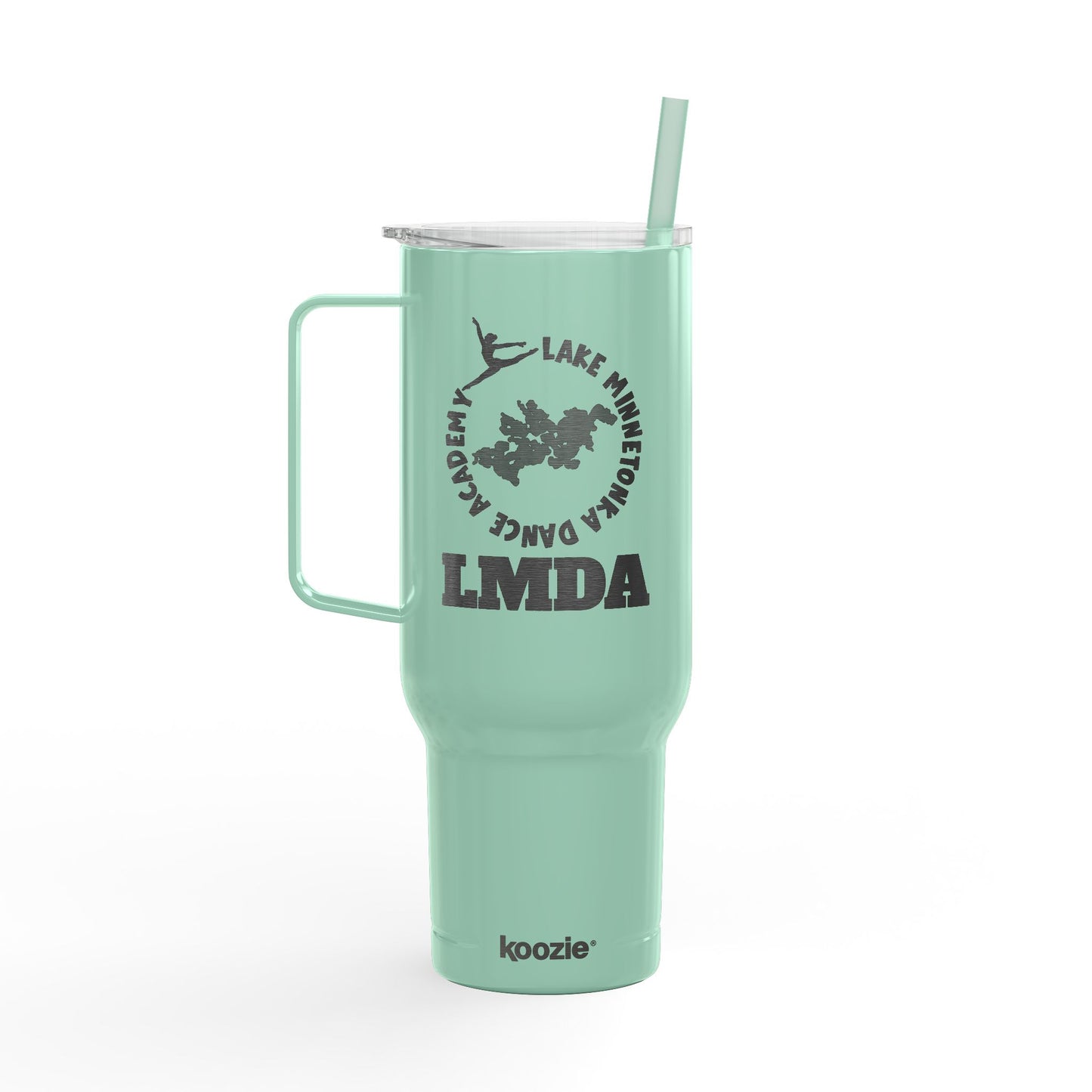 40oz Engraved Tumbler with Lid & Straw — LMDA