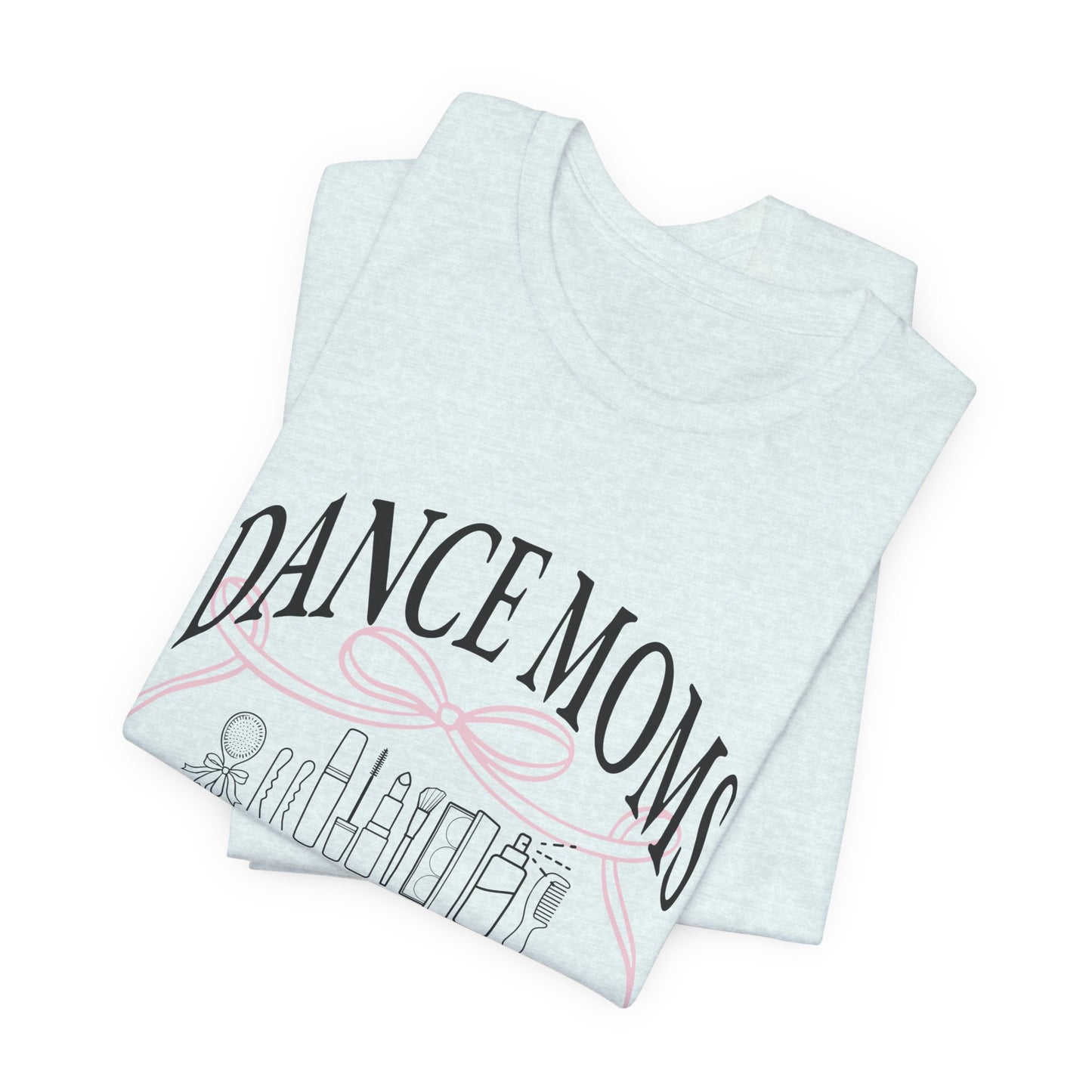Dance Moms Social Club Tee | Ballet Beauty Icons, Pink Ribbon Script