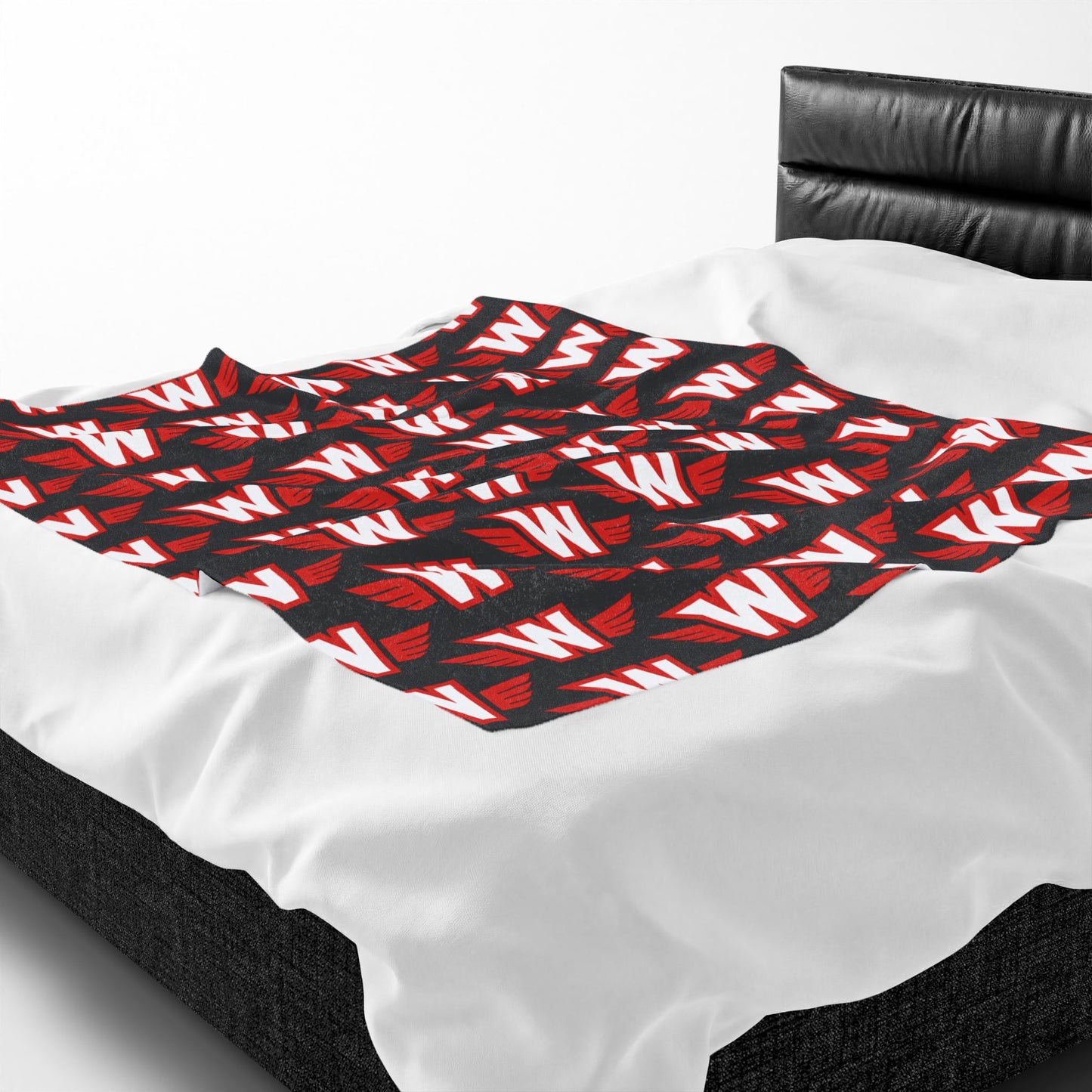 Velveteen Plush Blanket — Westonka Wings Up Blanket