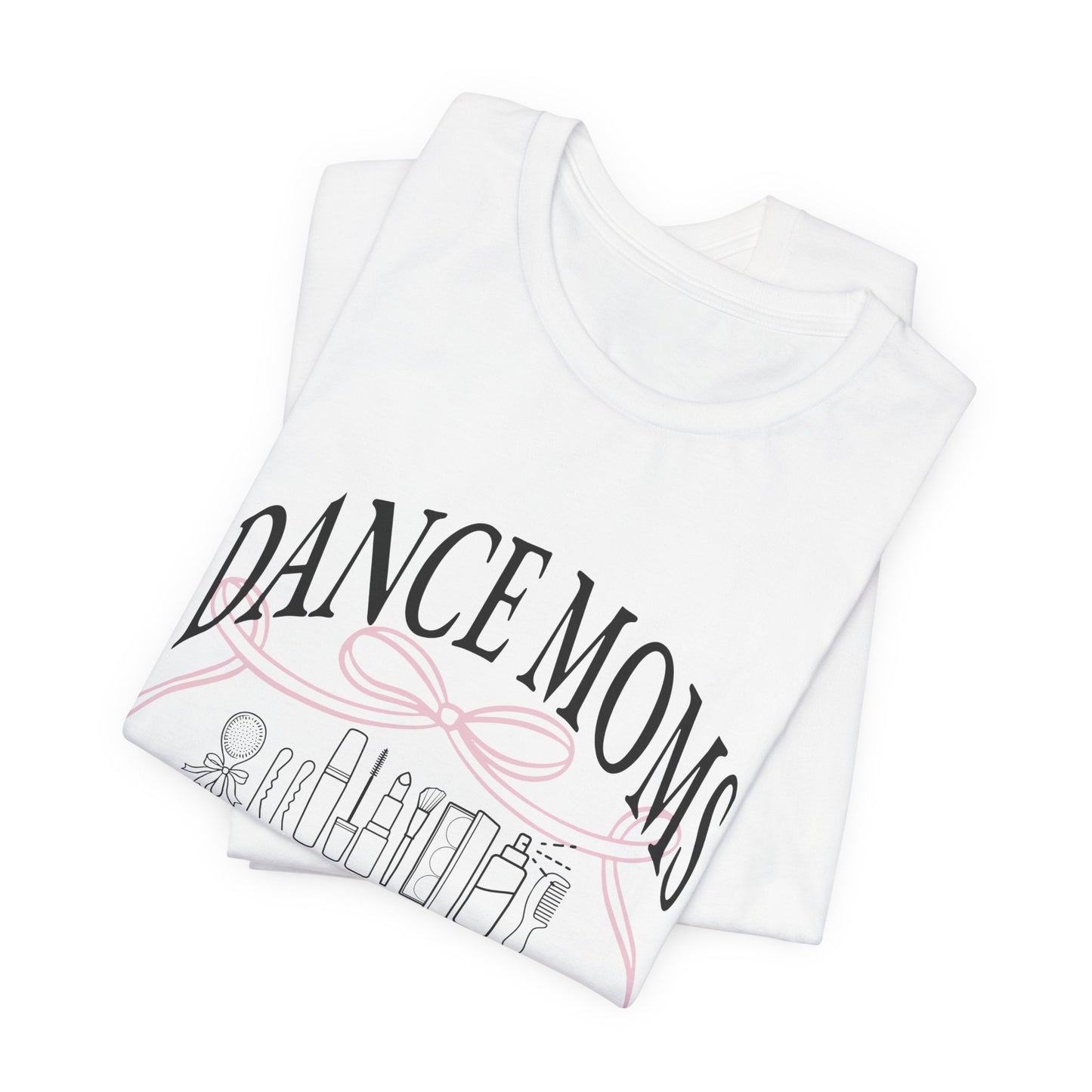 Dance Moms Social Club Tee | Ballet Beauty Icons, Pink Ribbon Script