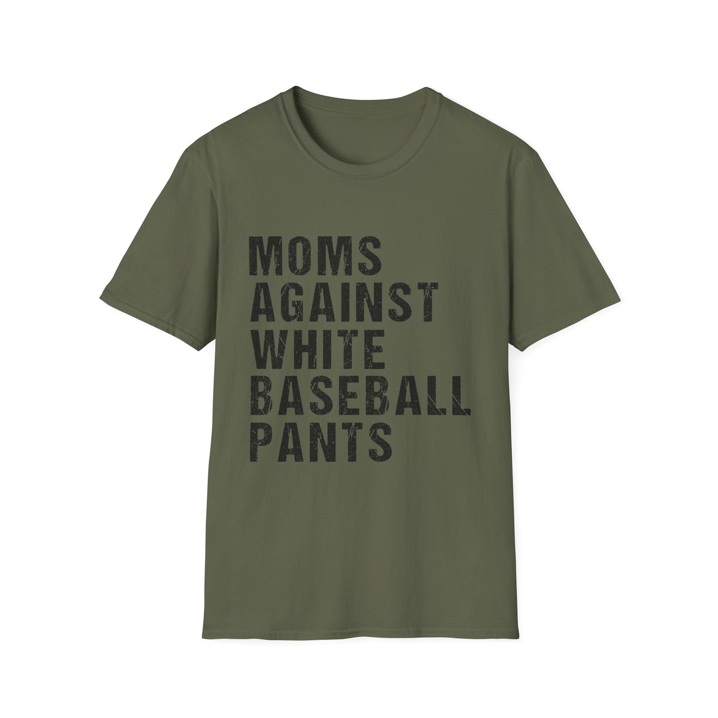 Baseball Mom Shirt, Moms Against White Baseball Pants Tee, Funny Baseball Mom Shirt, Travel Ball Mom Shirt, Game Day Tee