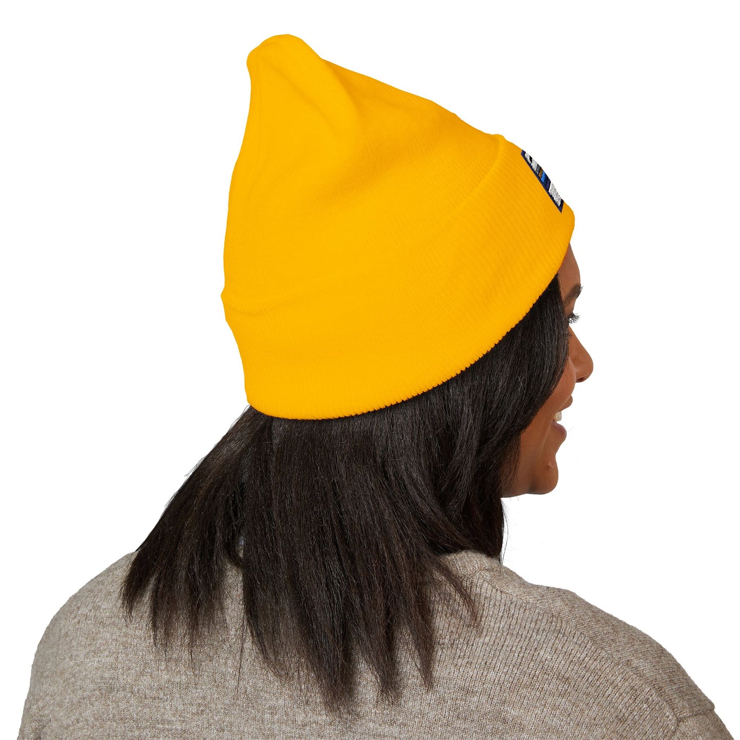 Classic Cuffed Beanie with Personalized Embroidery | Cozy Winter Hat, Customizable Headwear, Rotary International