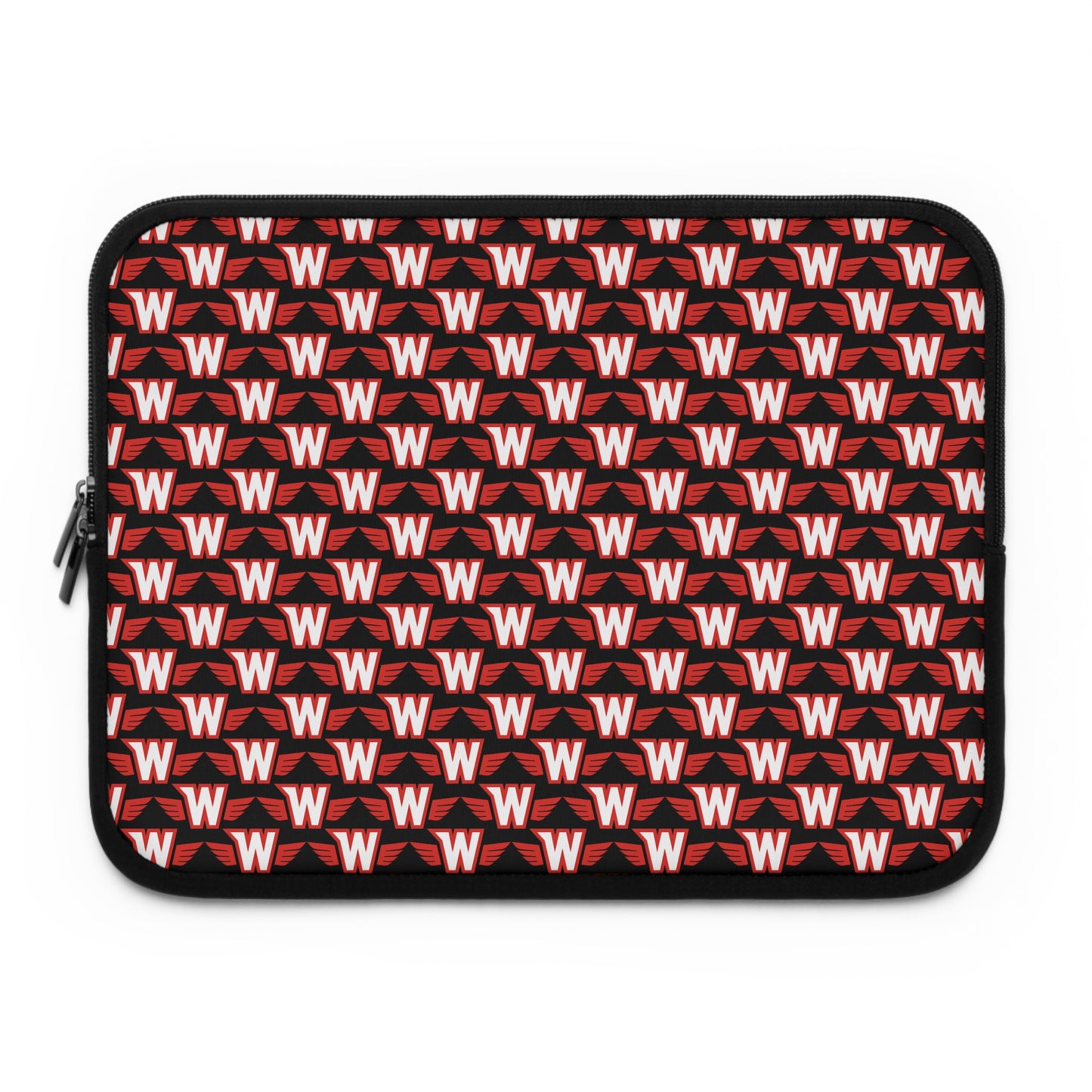 Stylish Laptop Sleeve with Bold Design, Gift for Students, Tech Lovers, Back to School, Personalized Laptop Case, Custom Computer Sleeve, Westonka White Hawks