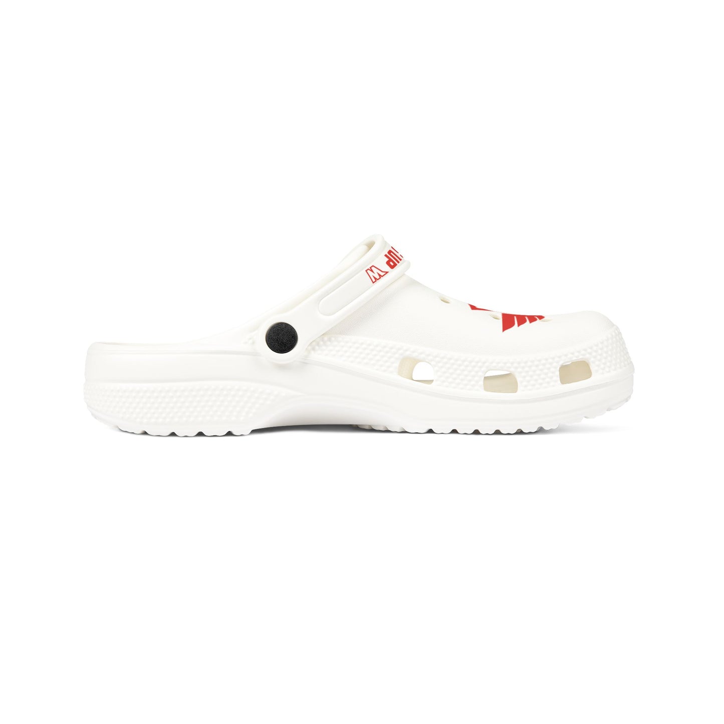 Trendy AOP EVA Foam Rubber Shoes - Comfortable Clogs for Everyday Use, Casual Footwear, Westonka White Hawks, Wings Up