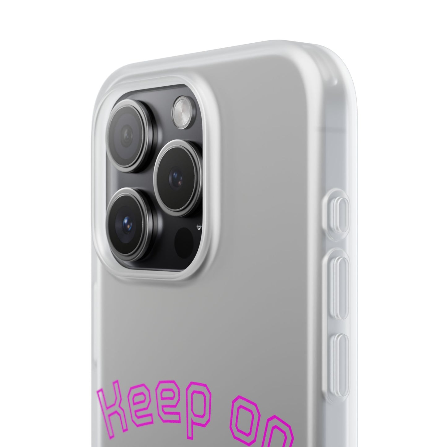 Motivational Phone Case - Keep On, You're Stronger Than You Think, Inspirational Gift, Fitness Accessory, Self-Care Reminder, Cute [...]
