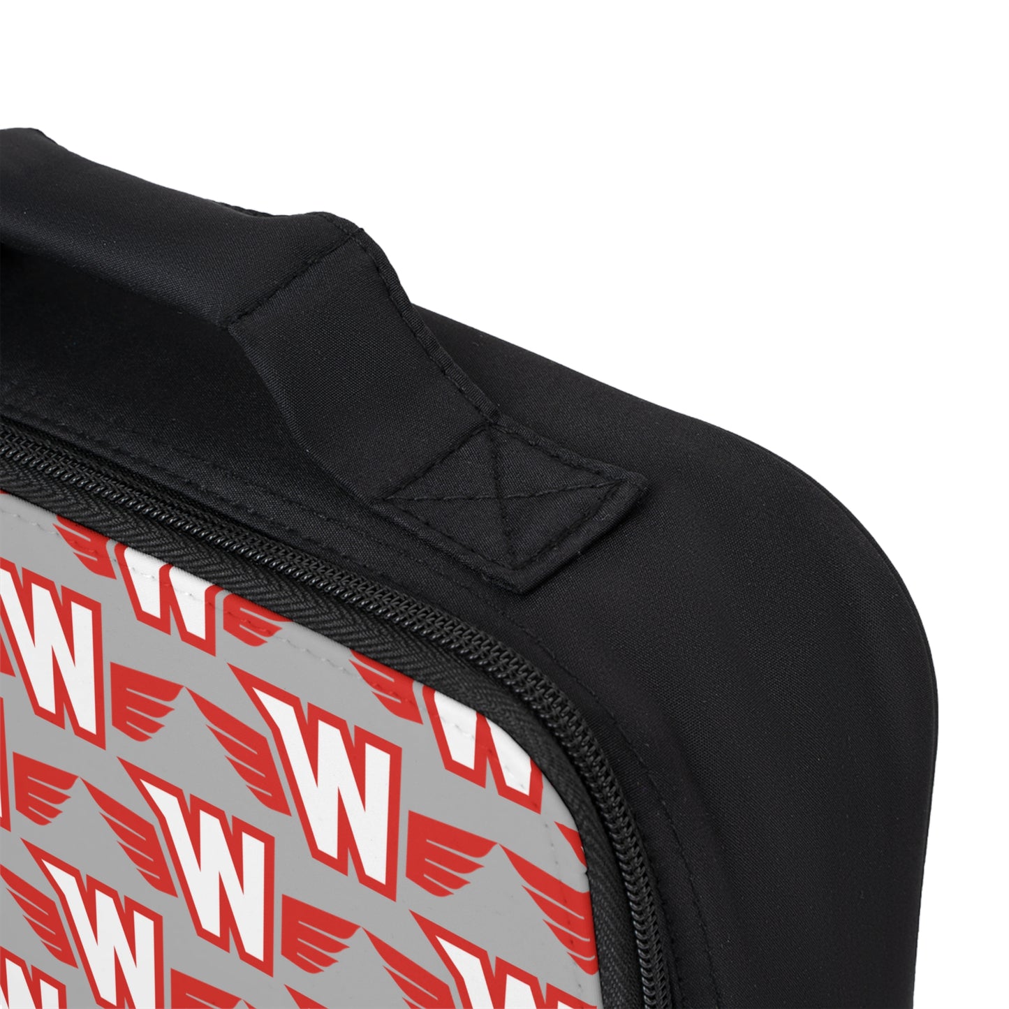 Stylish Insulated Lunch Bag, Westonka White Hawks, Wings up