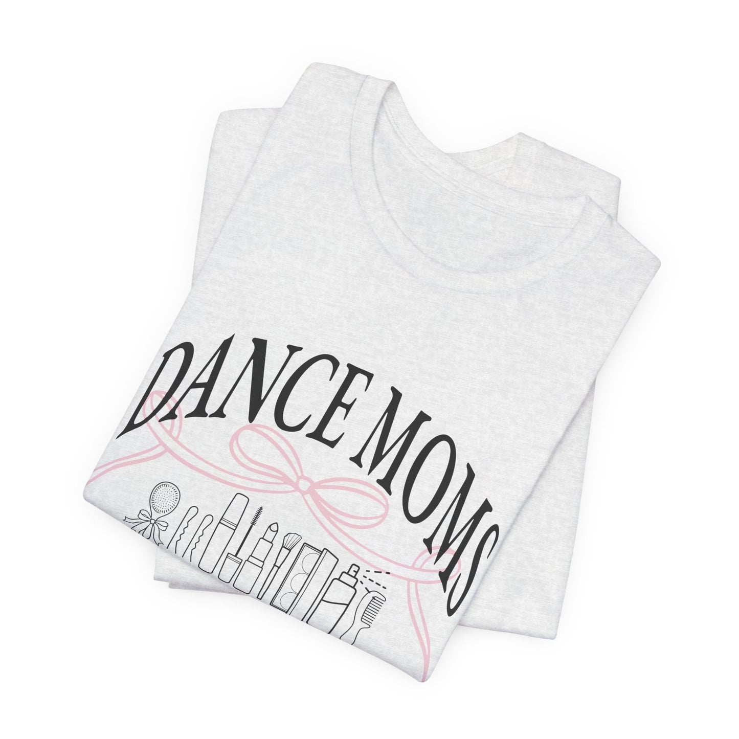 Dance Moms Social Club Tee | Ballet Beauty Icons, Pink Ribbon Script