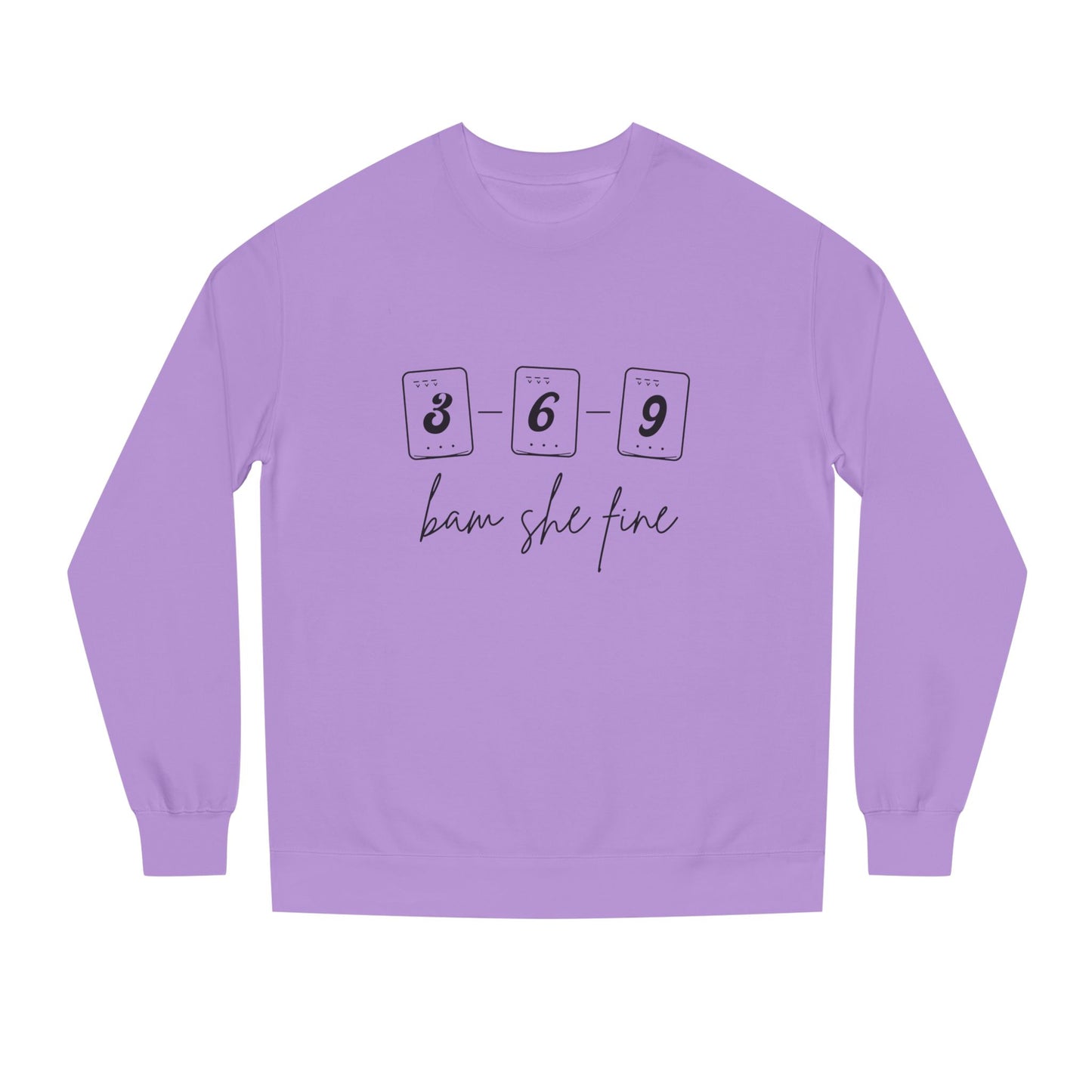 369 bam she fine Mahjong Crewneck Sweatshirt