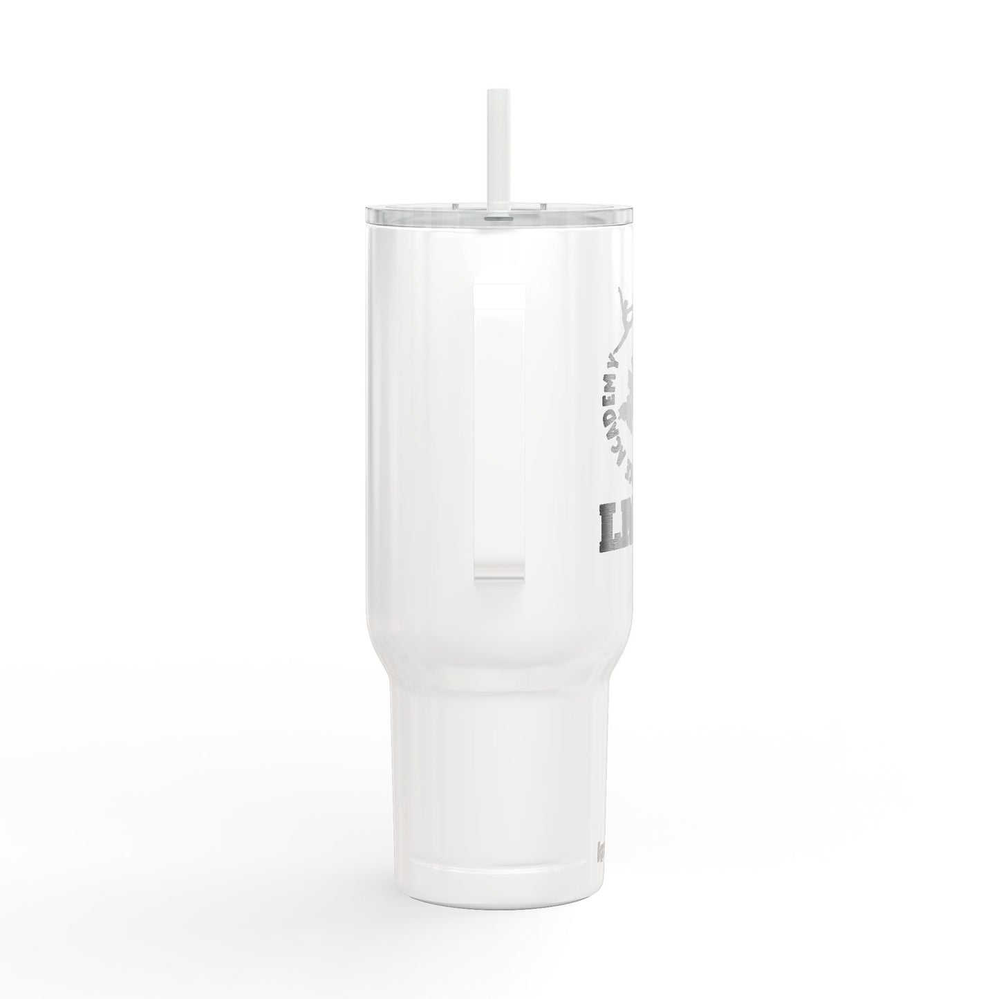 40oz Engraved Tumbler with Lid & Straw — LMDA