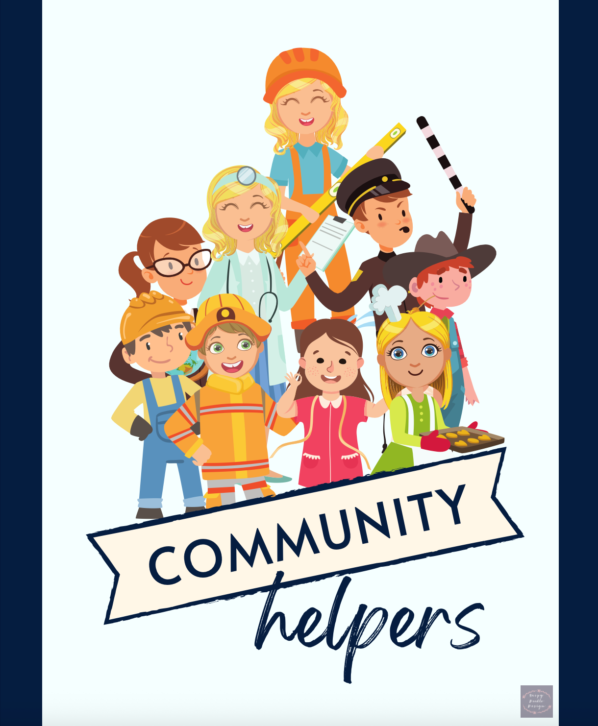 Community Helpers Preschool Unit | Pre-K Thematic Lesson Plans