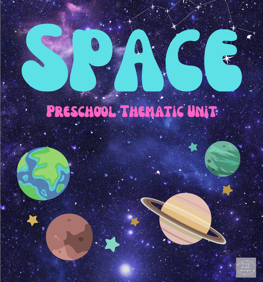 Space Preschool Thematic Unit | Planets, Stars & Astronaut Lessons